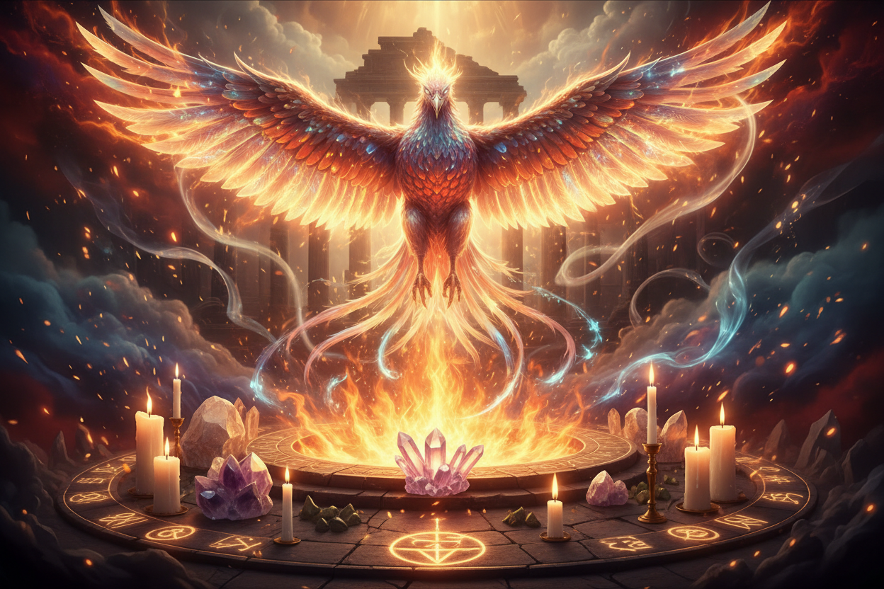 BONUS — Phoenix Rebirth Ritual (Full Transformation Ritual, Minimum 5 per Month) image