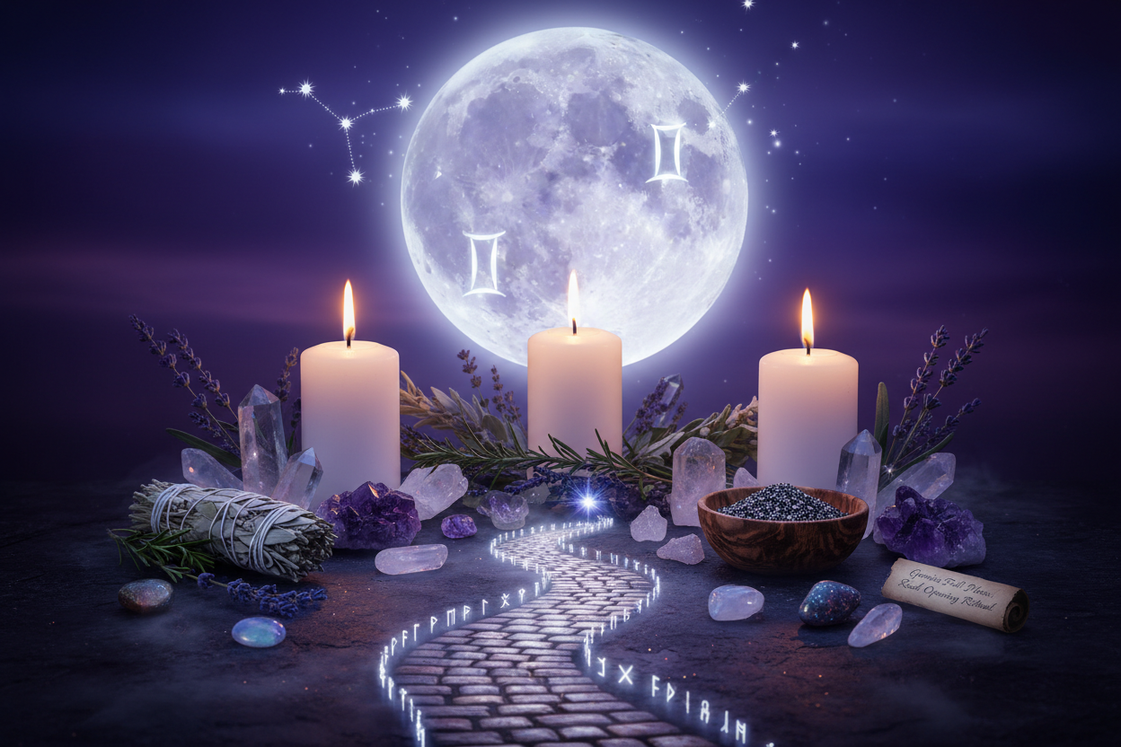 Gemini Full Moon Road Opening Ritual (Limited Time — Ends 12/7) IMAGE